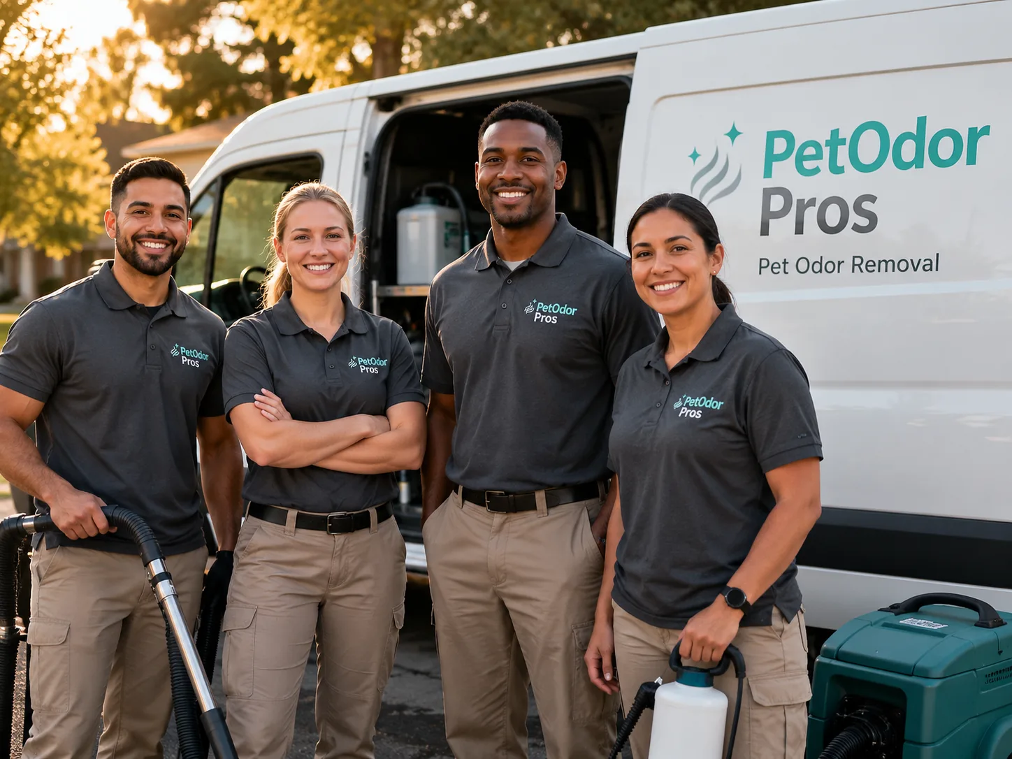 Pet Odor Removal team serving Livingston, CA